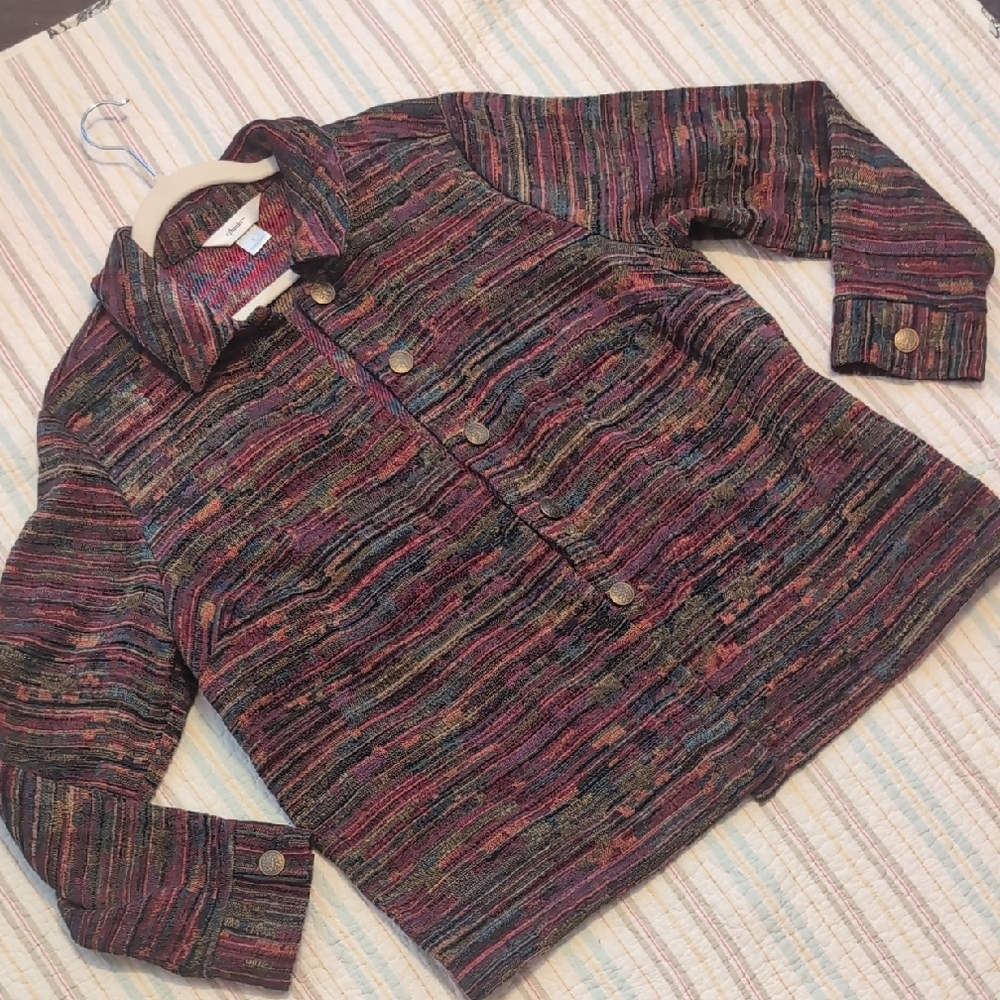 CJBanks Multicolor Striped Jacket